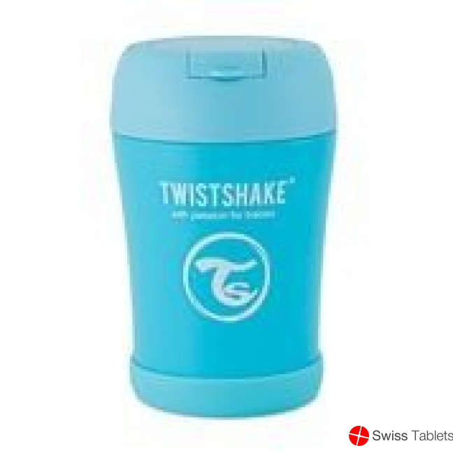 Twistshake Stainless Steel Food 350ml Pastel Blue buy online