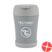 Twistshake Stainless Steel Food 350ml Pastel Grey