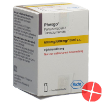 Phesgo Injektionslösung 600mg/600mg Durchstechflasche 10ml Phesgo Injektionslösung 600mg/600mg Durchstechflasche 10ml