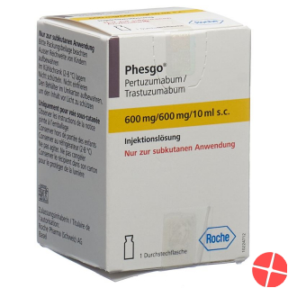 Phesgo Injektionslösung 600mg/600mg Durchstechflasche 10ml