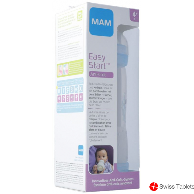 Mam Easy Start Anti-Colic Flasche 320ml 2+m Boy buy online