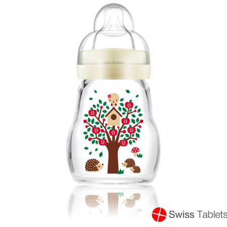 Mam Feel Good Glass Bottle 170ml 0+m Unisex buy online