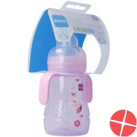 Mam Trainer Flasche mit Griff 220ml 4+m Girl