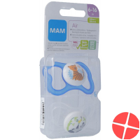 Mam Air Nuggi Sili 6-16m Boy 2 Stück Mam Air Nuggi Sili 6-16m Boy 2 Stück