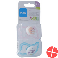 Mam Air Nuggi Sili 6-16m Girl 2 Stück