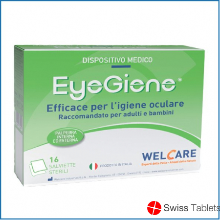 Eyegiene Augen-Reinigungstuch Steril 16 Stück buy online