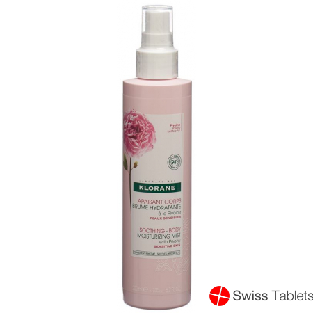 Klorane Peony Spray Moisture Organic 200ml buy online