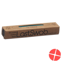Lastswab Beauty Wiederverw Wattestäbchen Türkis