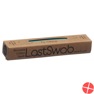 Lastswab Beauty Wiederverw Wattestäbchen Türkis