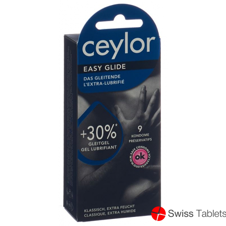 Ceylor Easy Glide Condom 9 pieces buy online