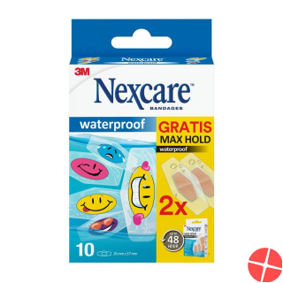 3M Nexcare Promo Tattoo Waterpr 26x57mm 10+2 Grat