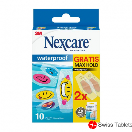 3M Nexcare Promo Tattoo Waterpr 26x57mm 10+2 Grat buy online
