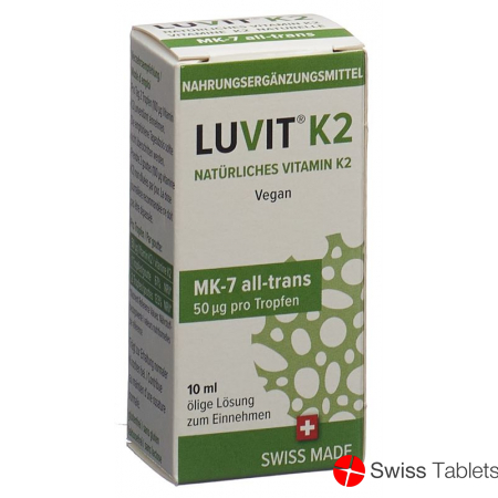 Luvit K2 Natürliches Vitamin Tropfflasche 10ml buy online