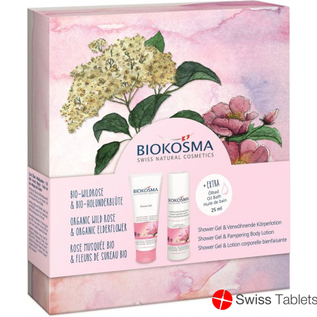 Biokosma X-mas 2021 wild rose elderflower buy online