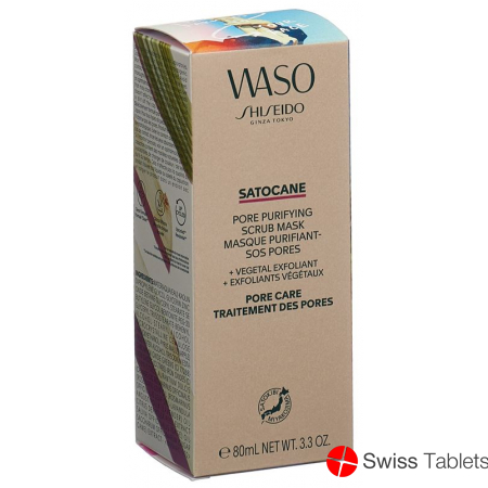 Shiseido Waso Satocane Pore Purif Scrub 80ml buy online