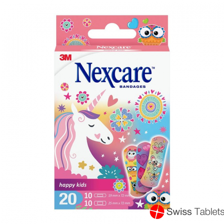 3M Nexcare Kinderpflast Happy Kids Magic 20 Stück buy online