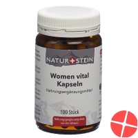 Naturstein Women Vital Kapseln Glas 100 Stück