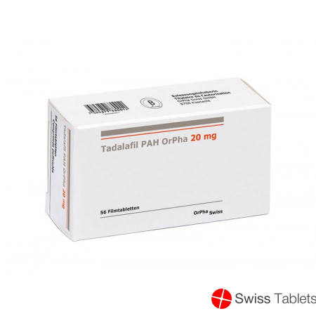 Tadalafil Pah Orpha Filmtabletten 20mg 56 Stück buy online