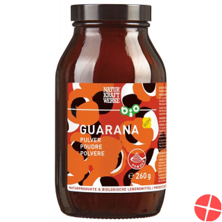 Naturkraftwerke Guarana Pulver Bio Glas 260g