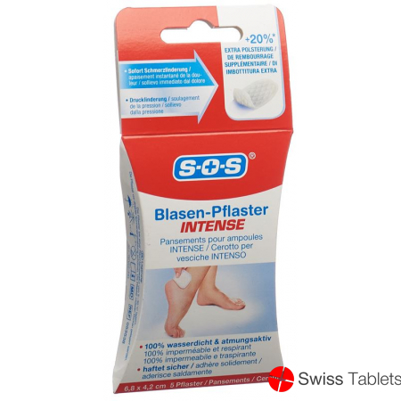 SOS Bubbles Plaster Intense 5 pieces buy online