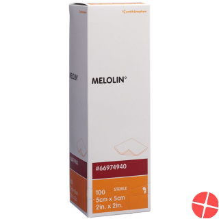 Melolin Wundkompressen 5x5cm Steril 100 Beutel