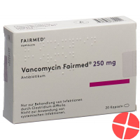 Vancomycin Fairmed Kapseln 250mg 20 Stück