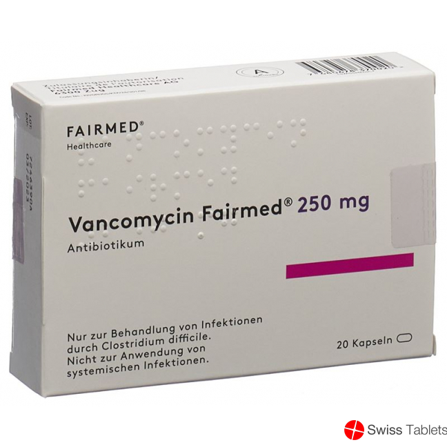 Vancomycin Fairmed Kapseln 250mg 20 Stück buy online
