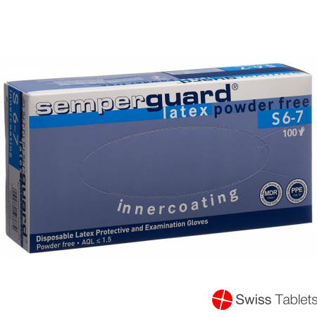 Semperguard Handschuhe Latex Ic S Puderfrei Weiss 100 Stück buy online