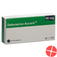Deferasirox Accord Filmtabletten 90mg 30 Stück