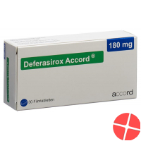 Deferasirox Accord Filmtabletten 180mg 30 Stück