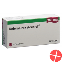 Deferasirox Accord Filmtabletten 360mg 30 Stück