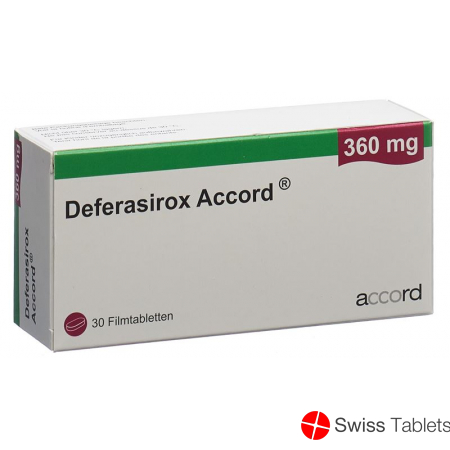 Deferasirox Accord Filmtabletten 360mg 30 Stück buy online