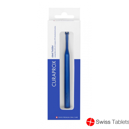 Curaprox UHS 475 Steel Holder Blue buy online