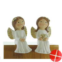 Herboristeria decorative figure angel Mia edge stool