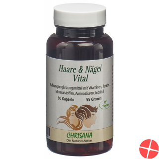Chrisana Haare & Nägel Vital Kapseln Dose 90 Stück