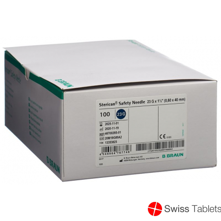 Sterican Safety G23 0.6x40mm Blau 100 Stück buy online