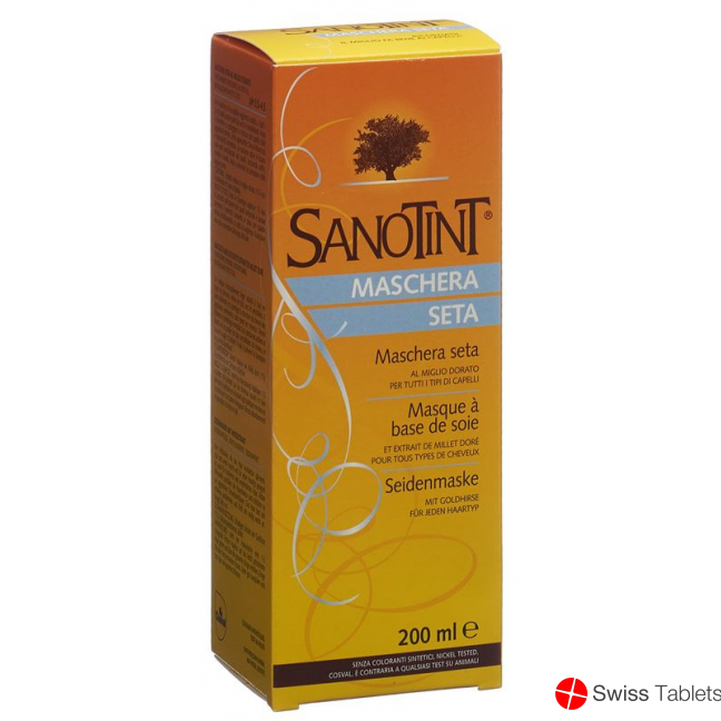 Sanotint Seidenhaarmaske Flasche 200ml buy online