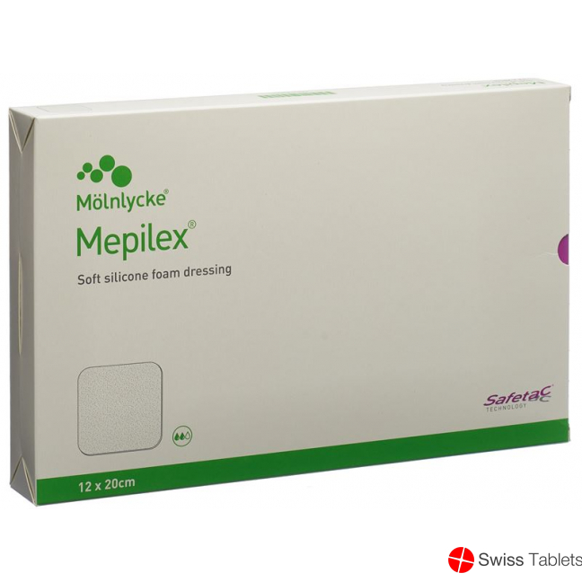 Mepilex Schaumverband Safetac 12x20cm Si Neu 5 Stück buy online