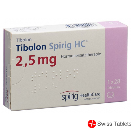 Tibolon Spirig HC Tabletten 2.5mg 28 Stück buy online