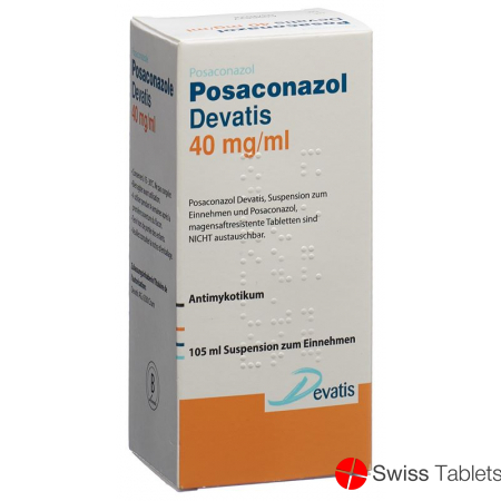 Posaconazol Devatis Suspension 40mg/ml Z Einnehm 105ml buy online