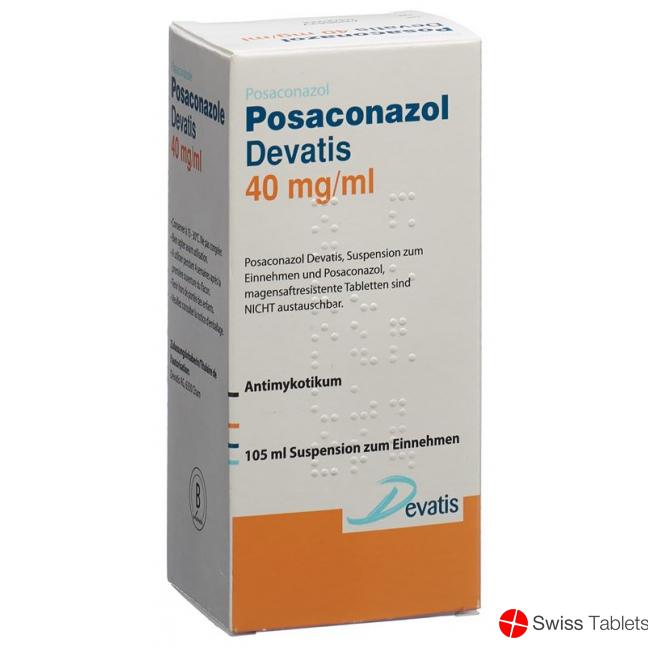 Posaconazol Devatis Suspension 40mg/ml Z Einnehm 105ml buy online