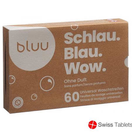 Bluu Waschstreifen ohne Duft 60 Stück buy online