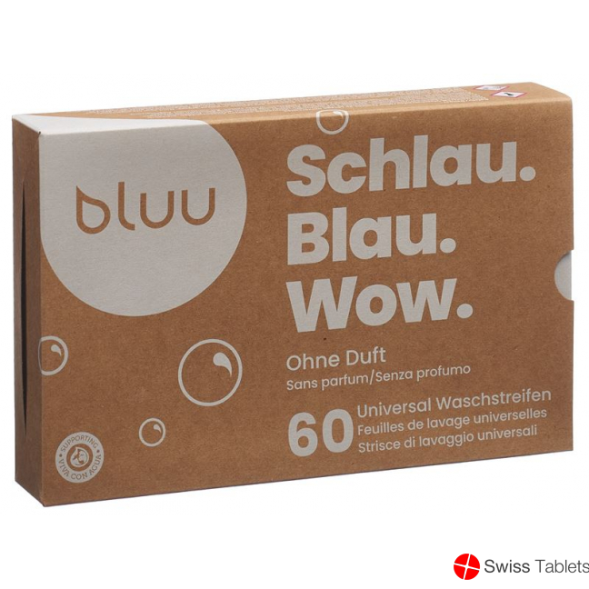 Bluu Waschstreifen ohne Duft 60 Stück buy online