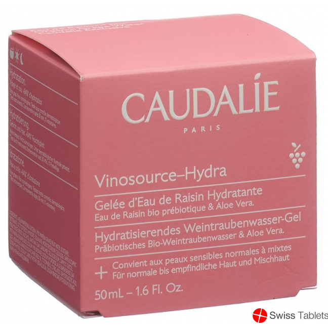 Caudalie Vinosource Hydra Grape Water Gel 50m buy online