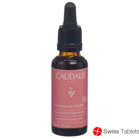 Caudalie Vinosource Hydra regenerating night oil 30ml buy online