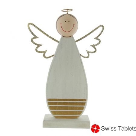 Herboristeria Deco figure wooden angel Woody Large buy online