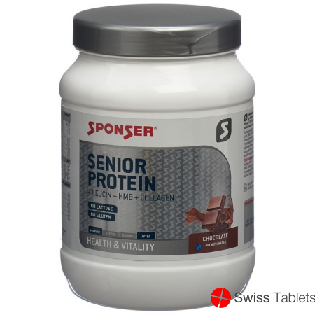 Sponser Senior Protein Pulver Chocolate Dose 455g buy online