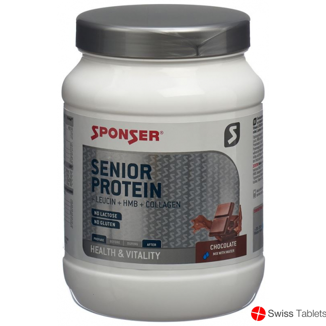 Sponser Senior Protein Pulver Chocolate Dose 455g buy online