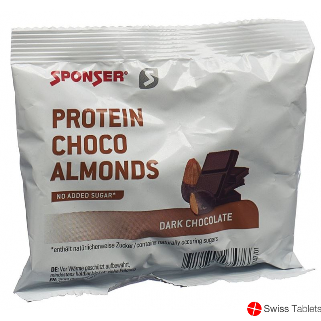 Sponser Protein Pulver Choco Almonds Beutel 45g buy online