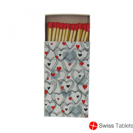 Herboristeria Streichhoelzer Herzdusche Rot 45 Stück buy online
